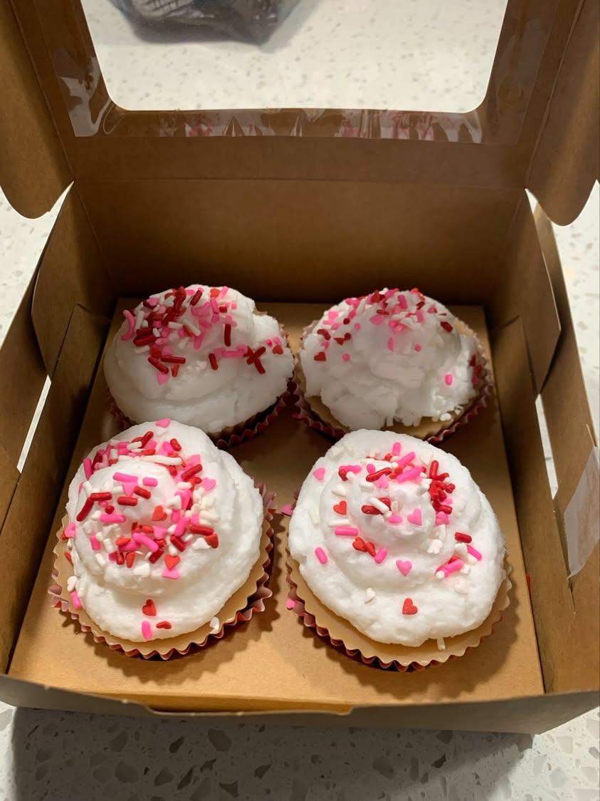 Valentine's Day cupcakes wax melts (all 4 )