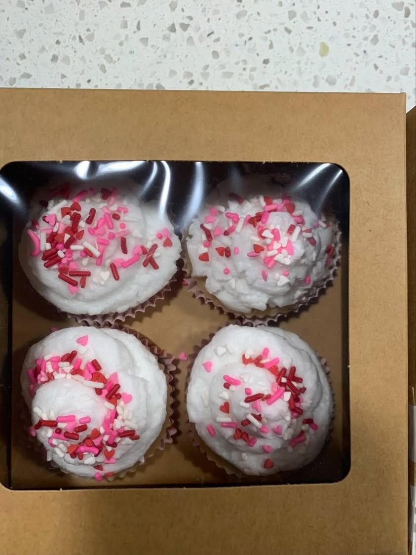 Valentine's Day cupcakes wax melts (all 4 )