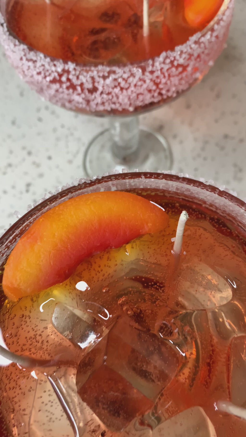 Peach margarita